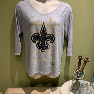 Saints shirt NWT 14/16 nfl